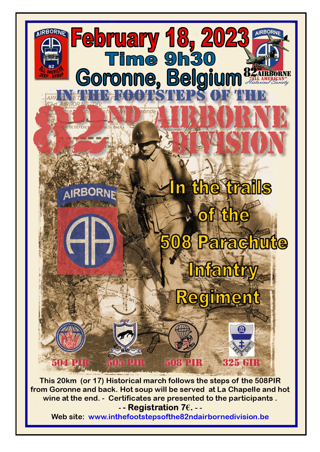 IN THE FOOTSTEPS OF THE 82nd AIRBORNE DIVISION | K.N.U.R.O.O. Gent